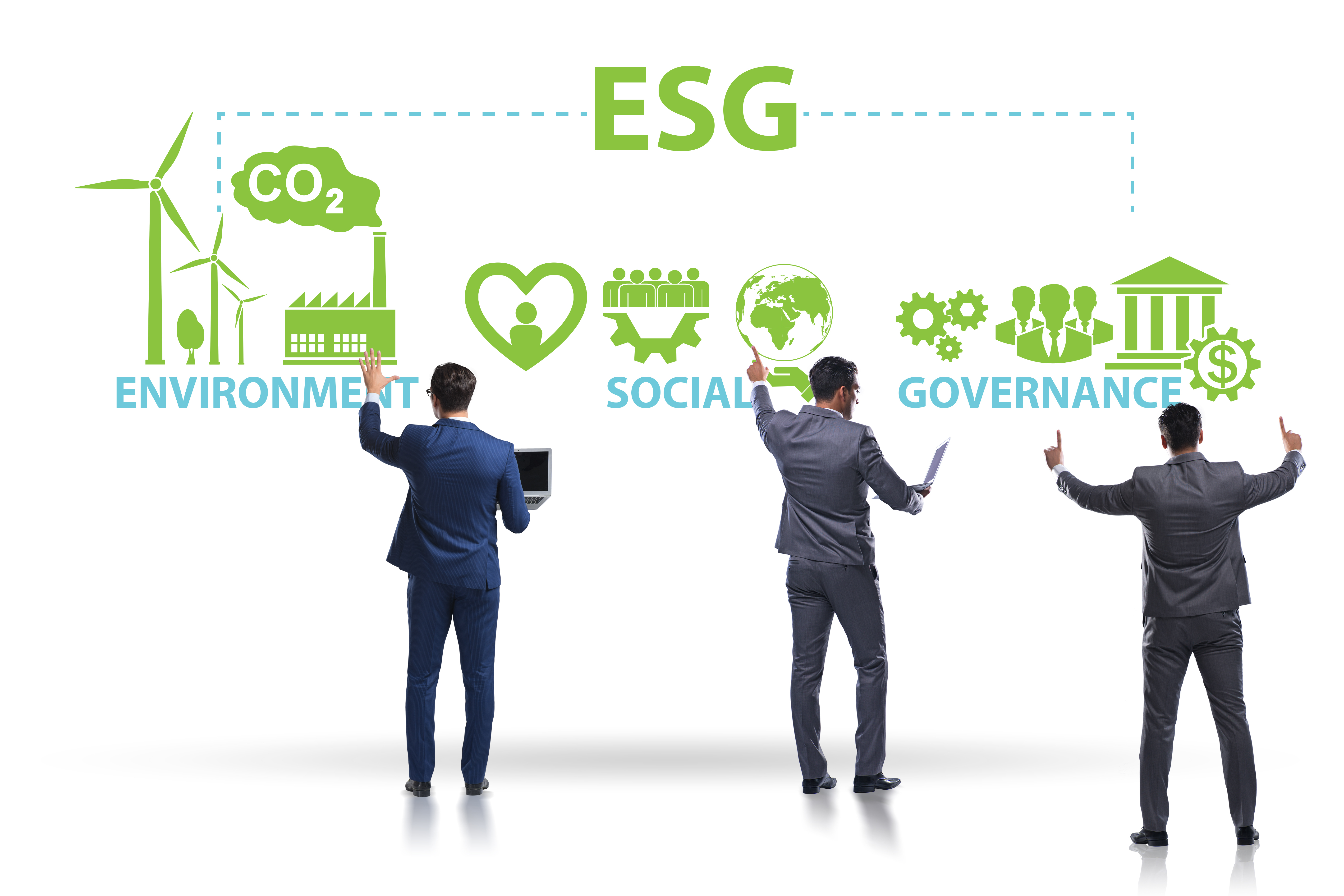 ESG beslutninger på ledelsesgangen.